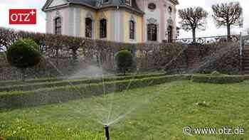 Dornburger Schlossgärten werden jetzt nachhaltiger bewässert