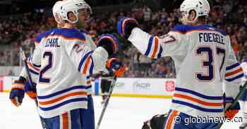 Edmonton Oilers pull out 5-4 win over Coyotes