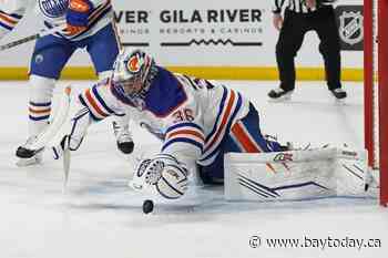 Oilers hold off Coyotes 5-4; McDavid reaches 140 points