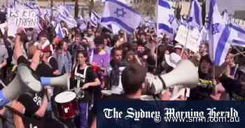 Thousands protest overhaul of Israel's judiciary