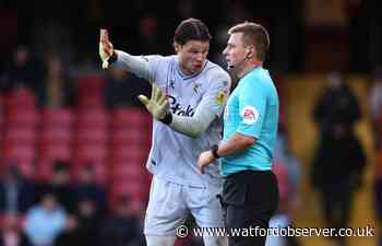 Referee appointed for Watford's Championship derby clash at Luton Town