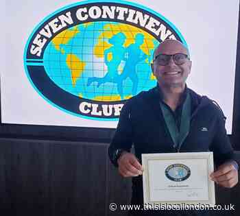 3Food4U founder runs Antarctica Marathon to join Seven Continents Club