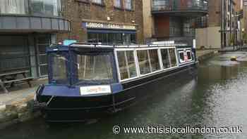 Cream tea cruises launch along Regent's Canal on narrowboat Long Tom