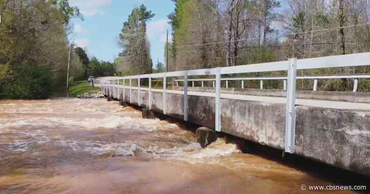 Heavy rains, dam overflow prompt evacuations in Spalding County