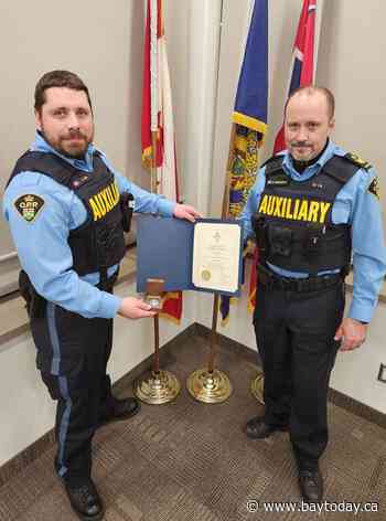 Former North Bayite receives OPP award