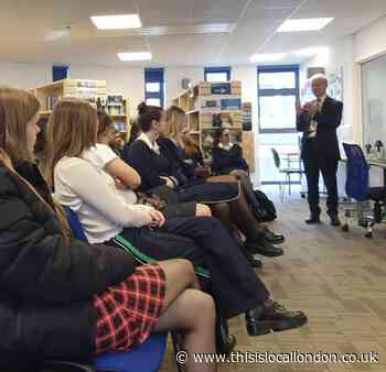 Visit from a Member of the House of Lords, Abbie McGuckin, STCS, Twick