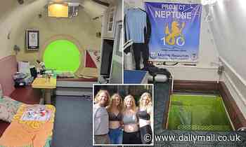 Scientist living underwater for 100 days gives DailyMail.com a tour of his 100-square-foot pod 