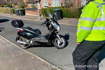 Stolen moped found abandoned in South Oxhey amid thefts wave