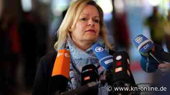 Faeser über IOC-Entscheidung zu Russland: „Schlag ins Gesicht“