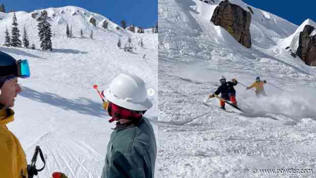 Jonny Moseley Takes Tips From Maine's Finest Athlete (Hilarious)