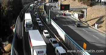 Deux accidents sur l'A8, le contournement de Nice totalement saturé ce mardi soir