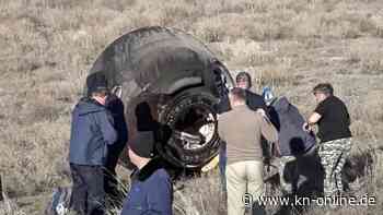 Russische Sojus-Raumkapsel nach Meteoriteneinschlag wieder auf Erde gelandet