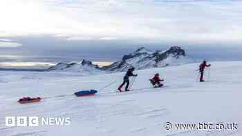 Ed Jackson and his team to cross Vatnajokull Glacier