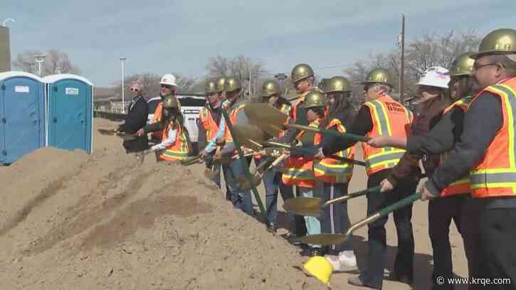 Officials break ground on new Truman Middle School