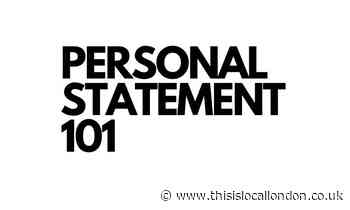 Personal Statement 101 by Simona Valeva, Graveney School