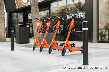 E-scooters are back in Airdrie for the upcoming season