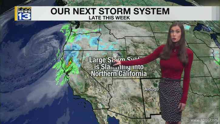 Spring weather in New Mexico this week