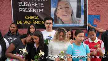 Schüler trauern um Lehrerin nach Messerattacke in Brasilien