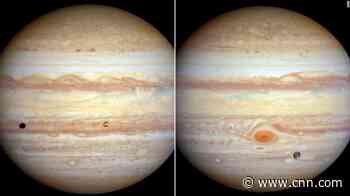 Hubble telescope captures changes in gas giants
