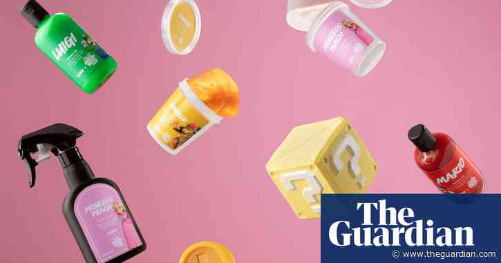 ‘Luigi has sweet notes of apple’: testing out Lush’s unlikely Super Mario soaps