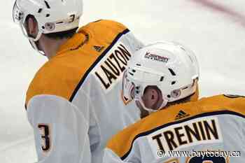 Saros's 35 saves carries Predators past Bruins, 2-1