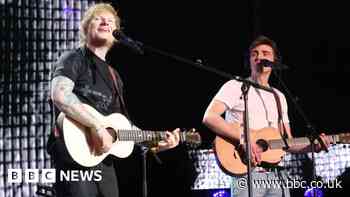 Ed Sheeran invites Wiltshire singer from crowd up on stage