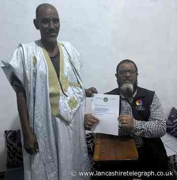 Former Mayor tells of' pride' after being presented with award