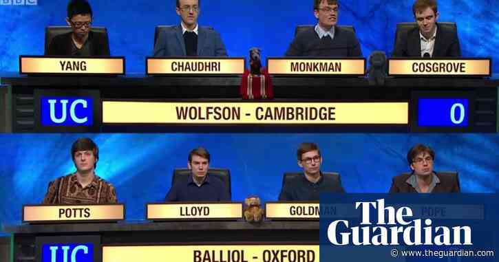 BBC accused of ‘hiding’ Oxbridge bias on University Challenge in deepening elitism row