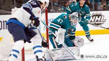 Reimer stymies Jets with 41-save shutout to snap Sharks' 9-game losing streak