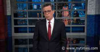 Stephen Colbert Calls Nashville Shooting ‘Horrible and Familiar’