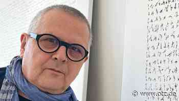 Glasscheiben der Jenaer Thulb werden künstlerisch beschriftet