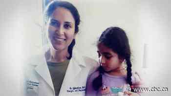 It hurts to say bye to my daughter and fly to the U.S. But I can't find work as a doctor in Canada