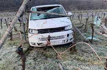 POL-PDWIL: Unfall unter Alkoholeinfluss in Zell