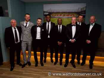 Blissett, Gibbs, Cleverley and Bachmann attend Watford FC Trust dinner