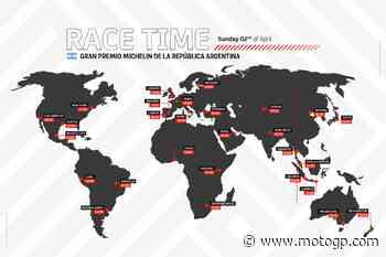 Tutti gli orari del GP Michelin® di Argentina