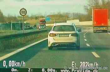 POL-HWI: Videowagen hat Raser auf der A 20 im Blick