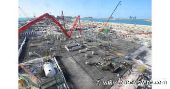 First concrete pour completed at Select Group's ultra-luxury Six Senses Residences The Palm, Dubai.