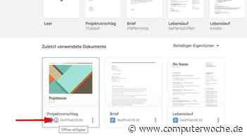 Google Docs: Offline-Zugriff aktivieren