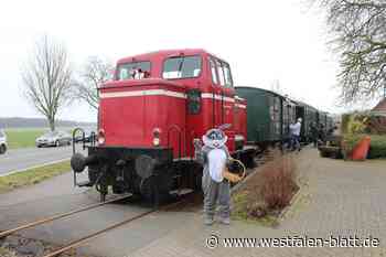 Preußisch Oldendorf: Mit der Museums-Eisenbahn zum Ostereiersuchen