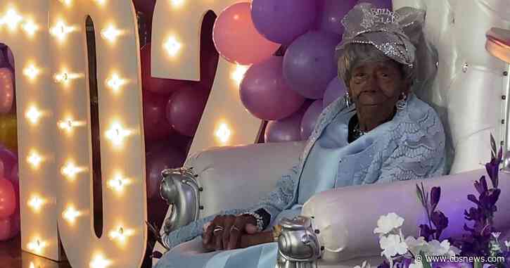 Atlanta community celebrates Clara "Mama" Bridges on her 102nd birthday