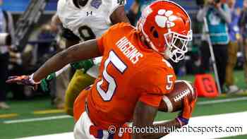 Tee Higgins will wear No. 5 jersey