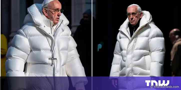 Opinion: The AI pope coat is the shape of hyperreality to come
