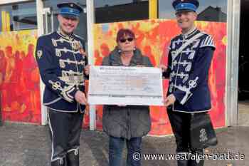 Buker Husaren spenden an Tafel Paderborn