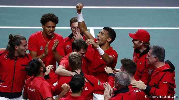Canada will face Italy, Sweden and Chile in Davis Cup title defence