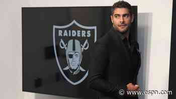 How does Jimmy Garoppolo's arrival affect Raiders' QB draft plans?