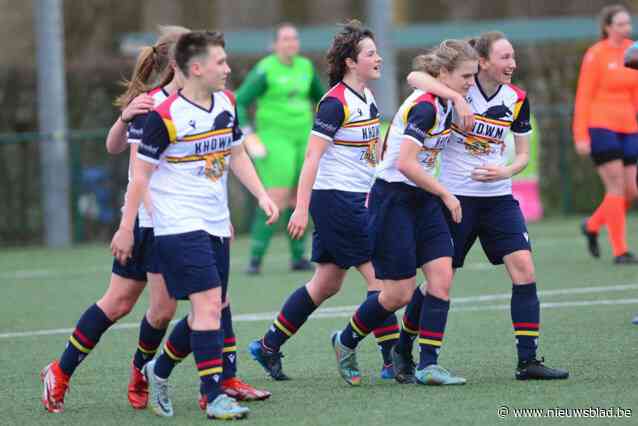 Lauren Huys knokt zich met Wolvertem Merchtem opnieuw in race voor promotie: “Tweede plaats is weer mogelijk”