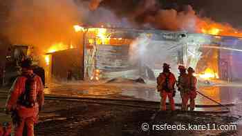Business gutted by overnight fire in St. Paul
