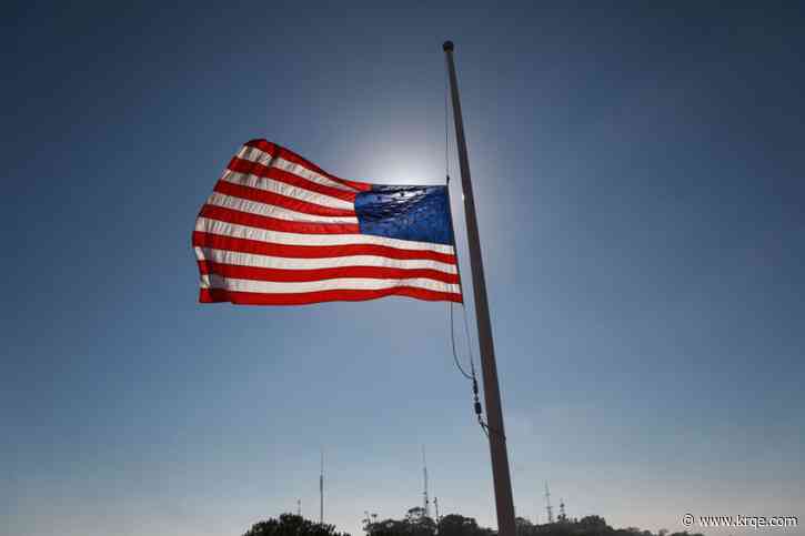 Why are flags at half-staff Wednesday?