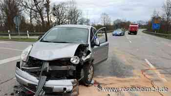 Zwei Verletzte nach Zusammenprall bei Winhöring