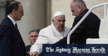 Pope Francis hospitalised ‘for a few days’ after reporting shortness of breath